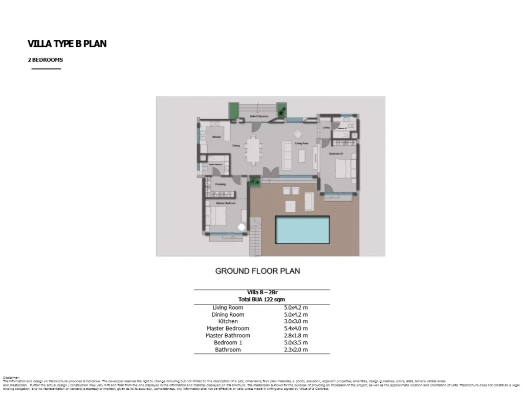 Greens Baywest Valley Villa Type B