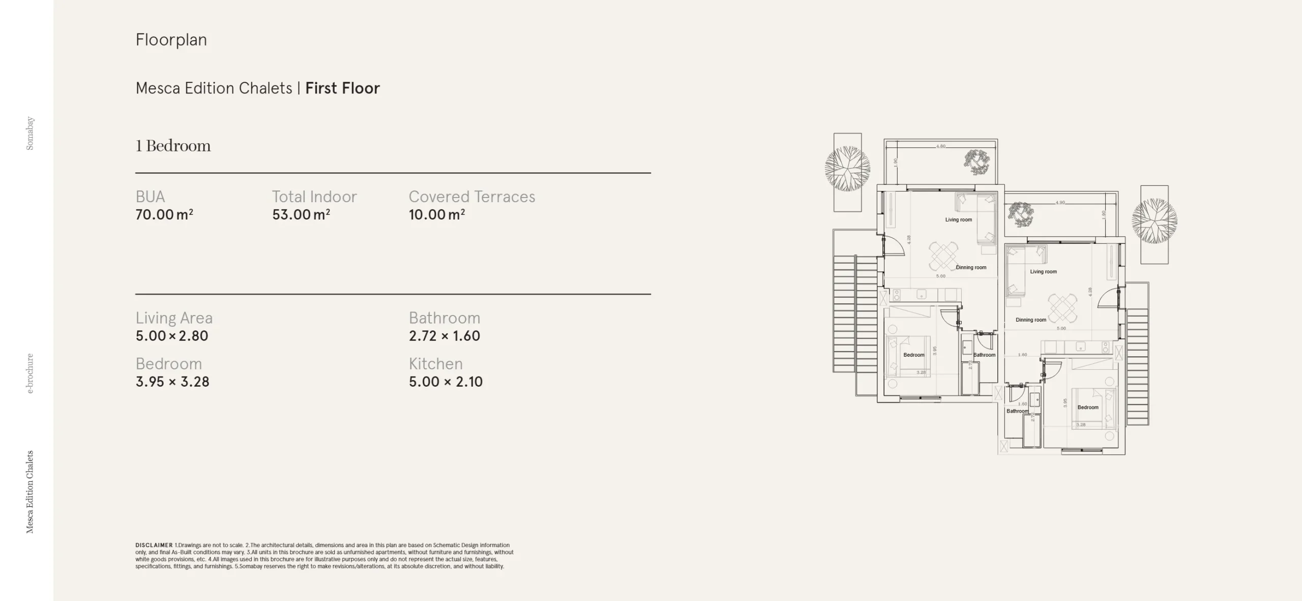 Mesca Building Type One- 1BDR - G Floor 2