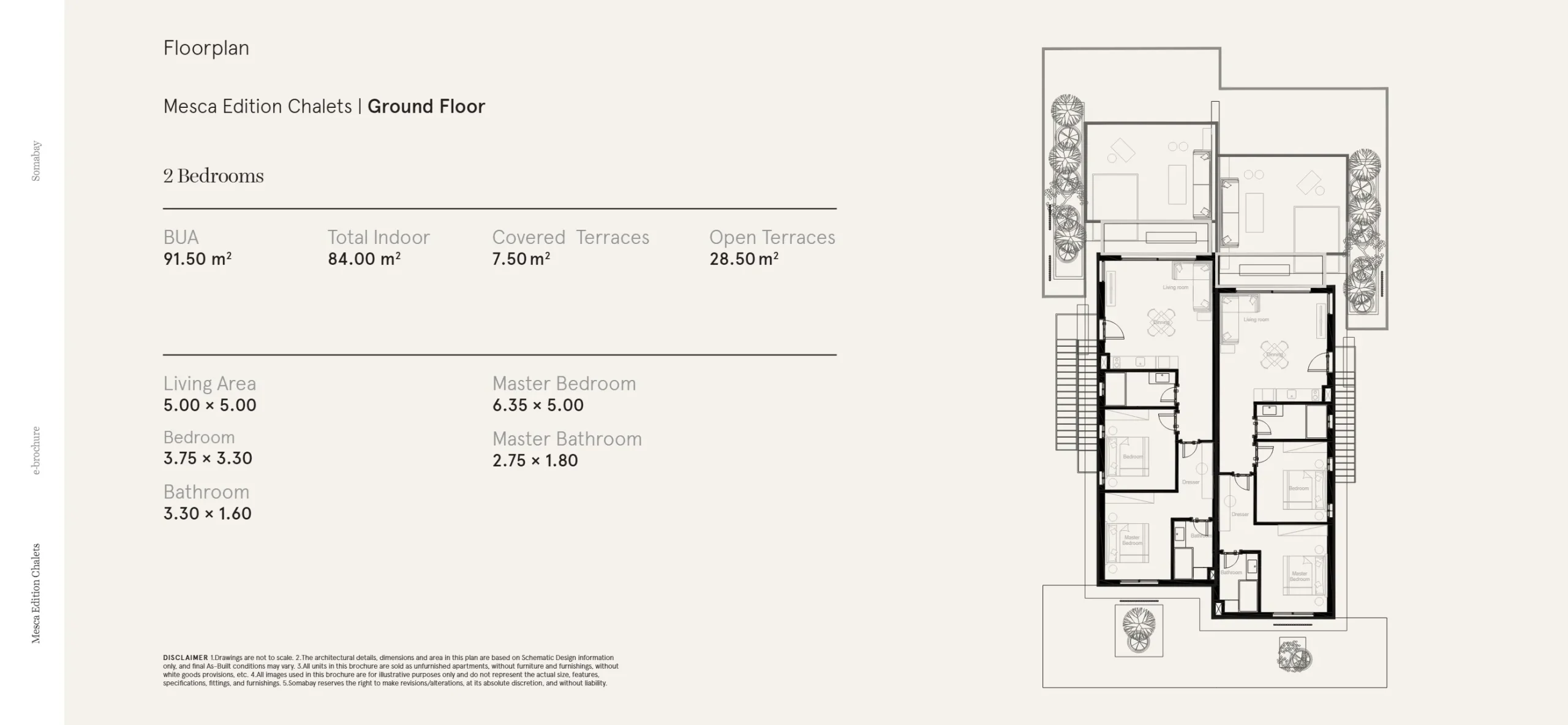 Mesca Building Type Two- 2BDR – G Floor 2