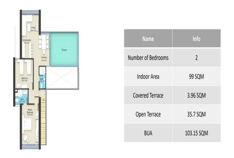 REEFTOWN - Terrace Chalet 3